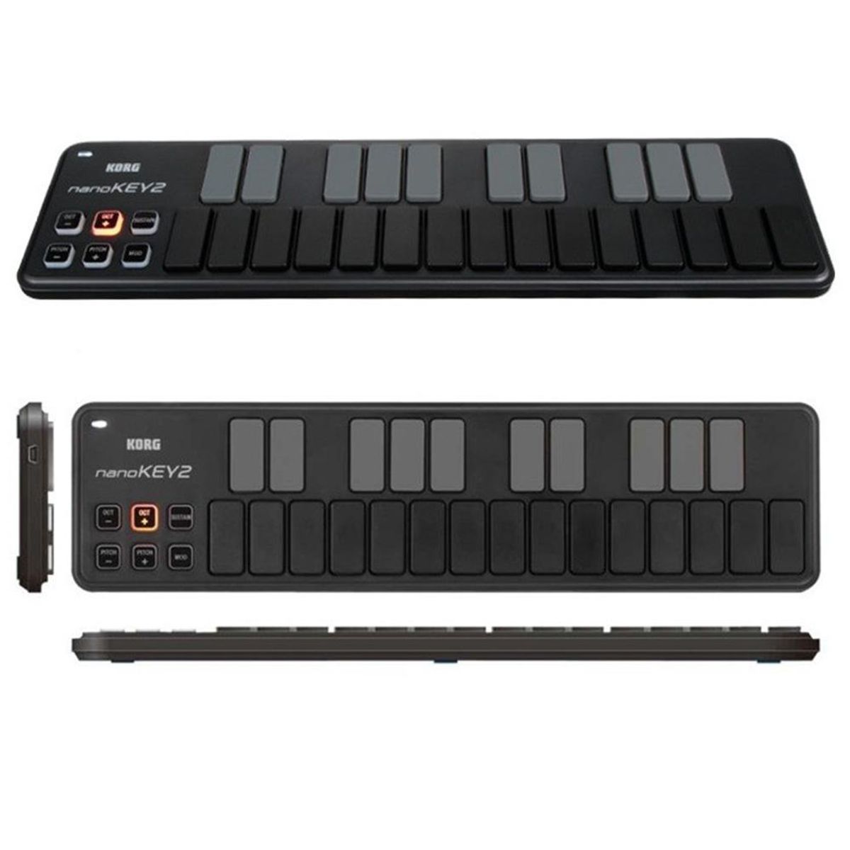 KORG - Controlador MIDI Korg nanoKEY2 - BK