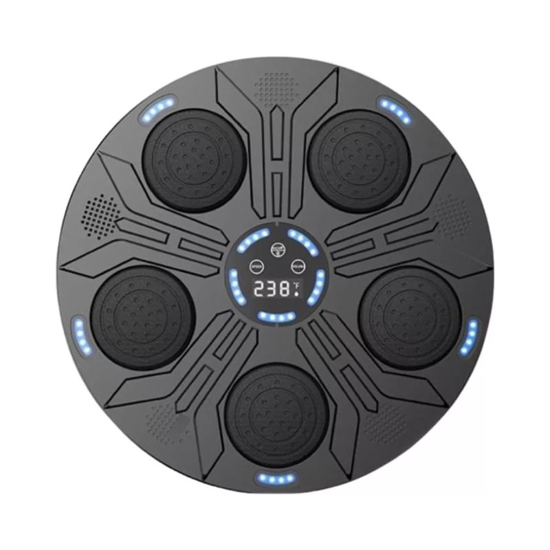 GENERICO - Maquina De Boxeo Musical Bluetooth + Guantes Adultos Y Niños
