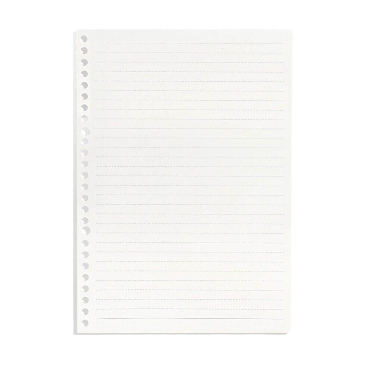 LANGUO - Repuesto De Hojas De Línea Para Libreta Anillada B5 Languo