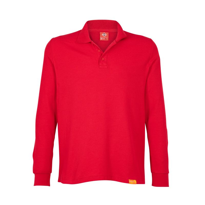 T-WORLD - Polera Polo 60% Algodón Manga Larga Hombre