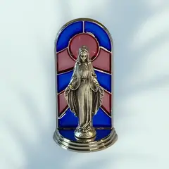 GENERICO - Estatua Italiana Milagrosa Vitral 6 cms