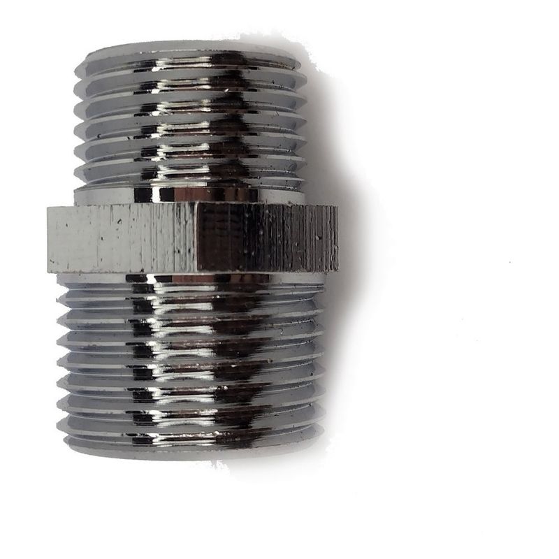 GENERICO - Conector He - He, 1/2  X 7/8 ,  Niple Adaptador