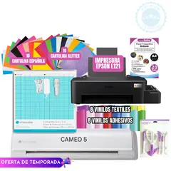 SILHOUETTE - Cameo 5 plotter de corte kit emprendedor