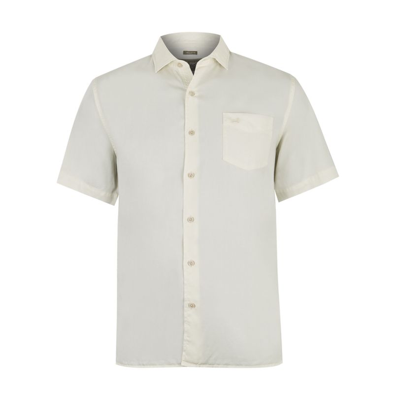 ROCKFORD - camisa Tencel Blanco Aveiro Hombre ROCKFORD