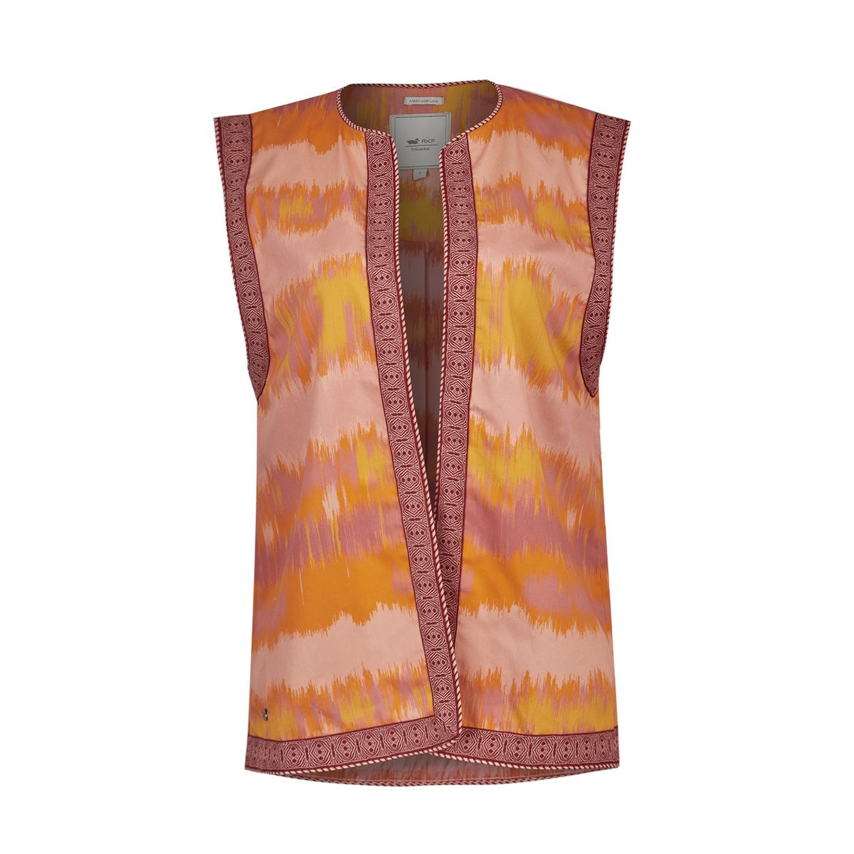 ROCKFORD - Chaqueta Algodón Orgánico Naranja Delfi Mujer ROCKFORD