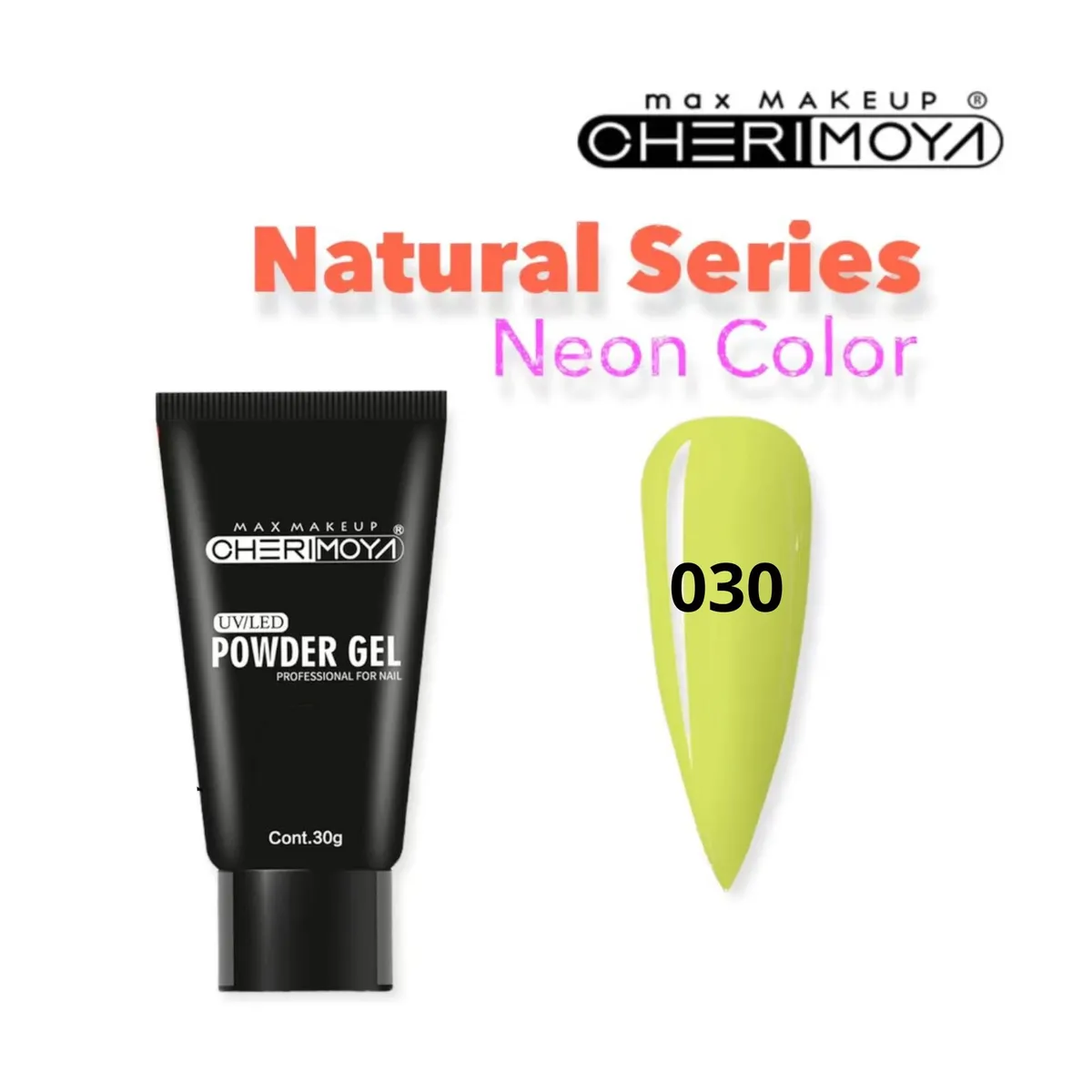 CHERIMOYA - Polygel de alta gama para construccion y extensiones de uñas 30gr