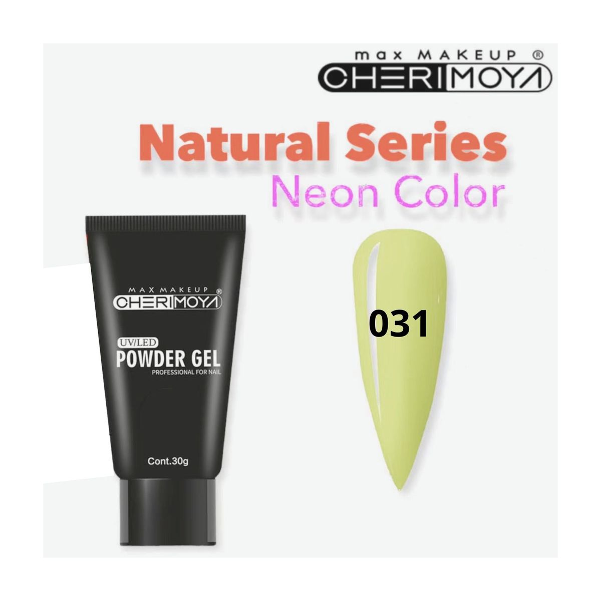 CHERIMOYA - Polygel de alta gama para construccion y extensiones de uñas 30gr