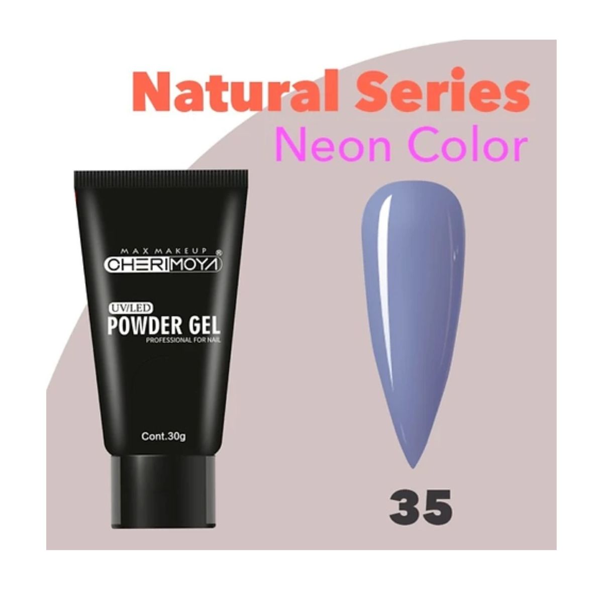 CHERIMOYA - Polygel de alta gama para construccion y extensiones de uñas 30gr