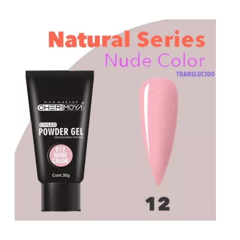 CHERIMOYA - Polygel de alta gama para construccion y extensiones de uñas 30gr