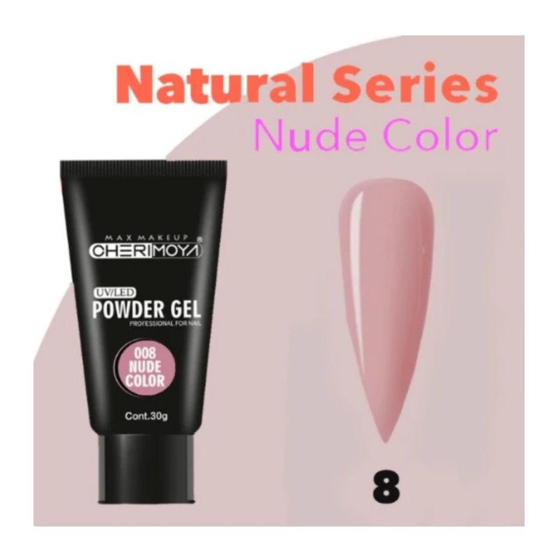 CHERIMOYA - Polygel de alta gama para construccion y extensiones de uñas 30gr