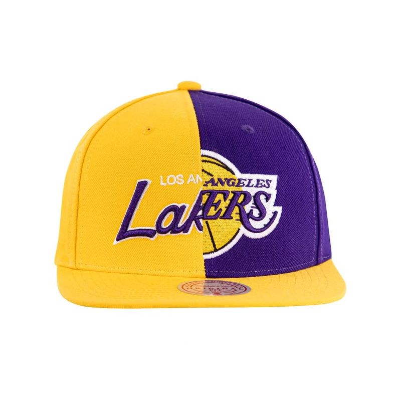 MITCHELL & NESS - Gorro Snapback Nba Split Crown Lakers Mitchell And Ness