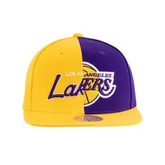 MITCHELL & NESS - Gorro Snapback Nba Split Crown Lakers Mitchell And Ness