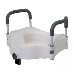 GENERICO - Alza Baño con apoya Brazos Desmontables Portátil