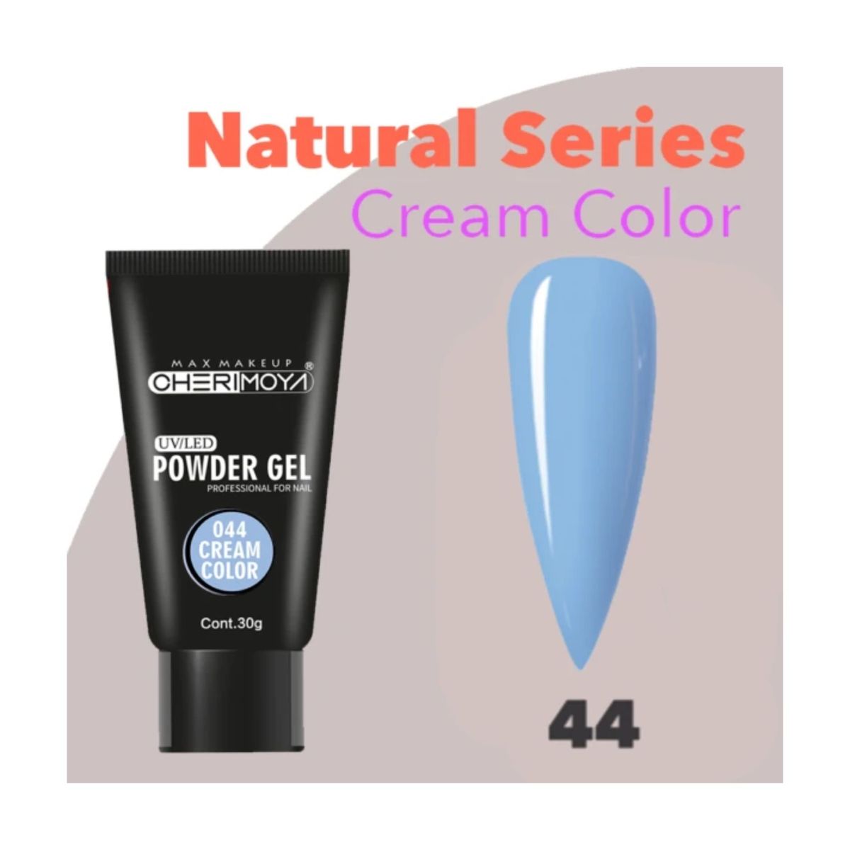 CHERIMOYA - Polygel de alta gama para construccion y extensiones de uñas 30gr