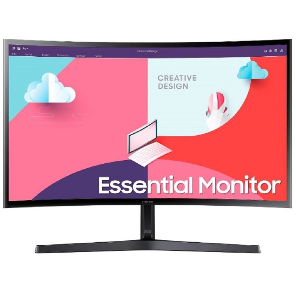SAMSUNG - Monitor 24 - Samsung S24C366 - Full HD (1920x1080) - 4 ms 75 Hz