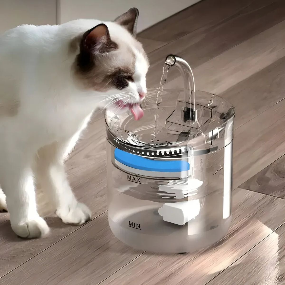 GENERICO - Fuente De Agua Para Gatos Y Perros De Acero Inoxidable FIGOIMPORT