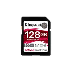 KINGSTON - Tarjeta De Memoria flash Canvas React Plus 128 GB SD UHS-II