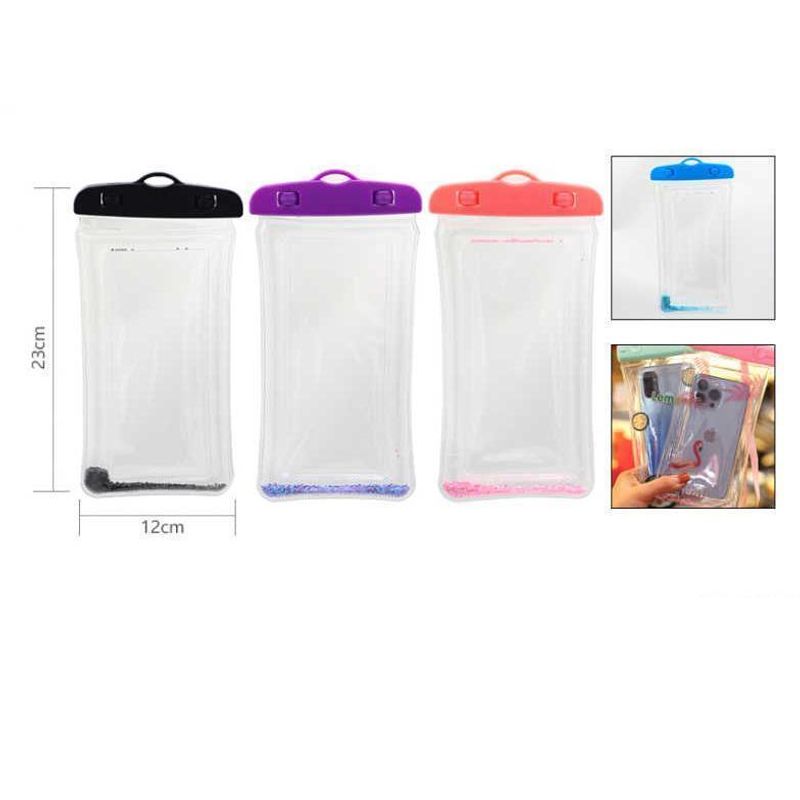 GENERICO - pack 3 Funda Impermeable para Teléfono Celular