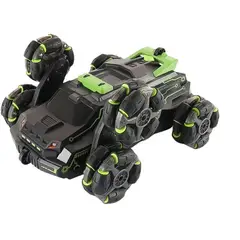 CRUSEC - Auto de Acrobacias Todo Terreno Juguete 360° Dual - Verde