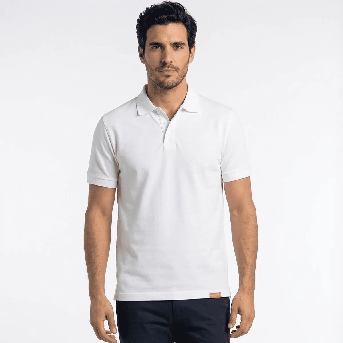 T-WORLD - Polera Piqué Manga Corta Premium 6040 Ideal Para Bordar