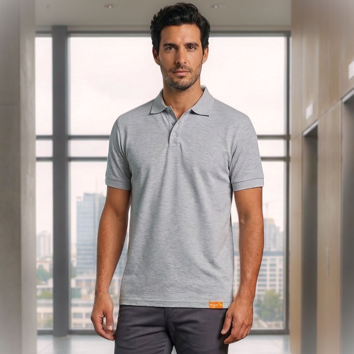 T-WORLD - Polera Piqué Manga Corta Premium 6040 Ideal Para Bordar