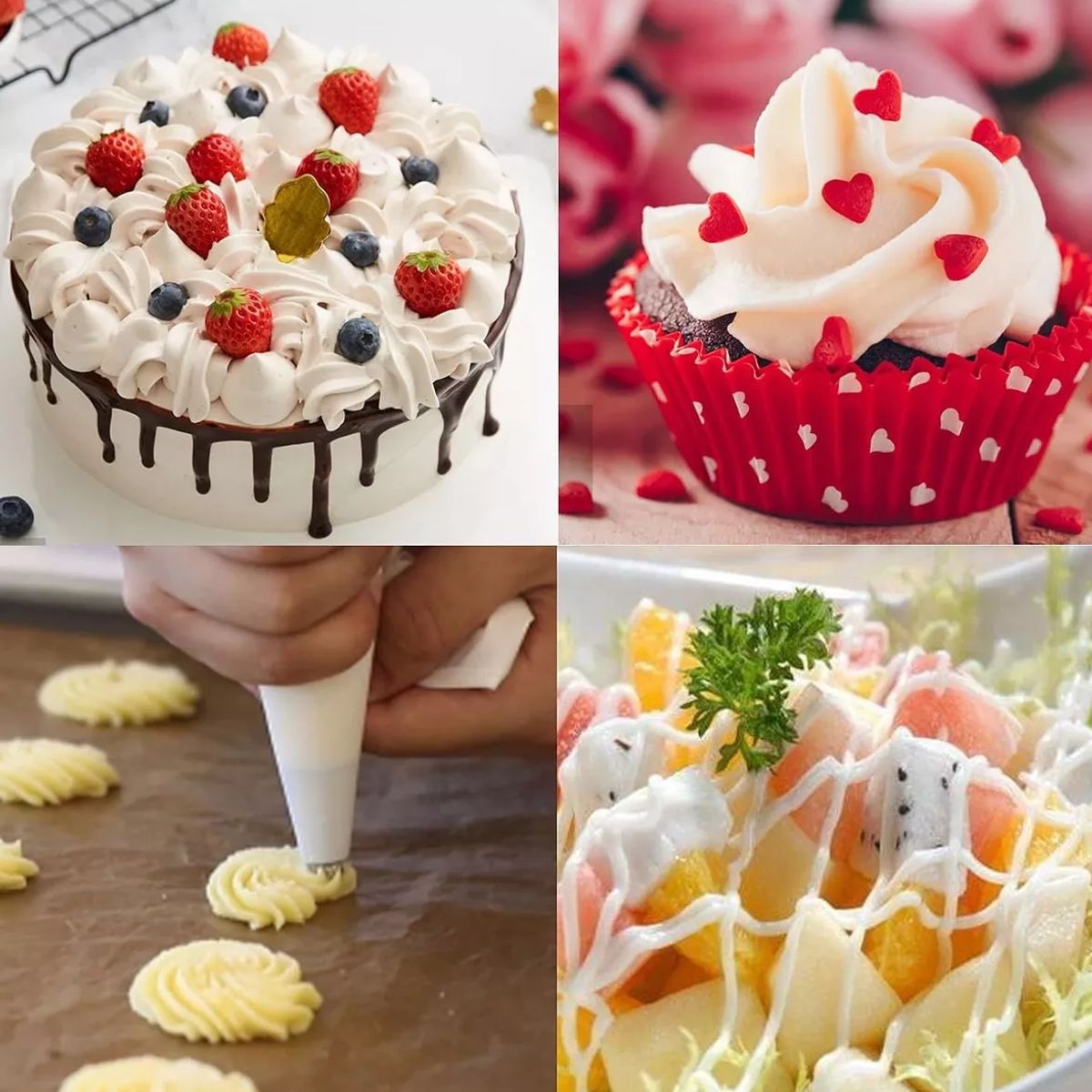 GENERICO - Kit 72pcs Reposteria Pasteleria Set Decoracion Tortas