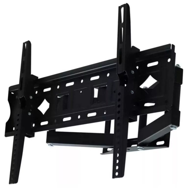GENERICO Soporte Base Para Tv Plegable Telescópico 32 A 80 Pulgadas Color Negro