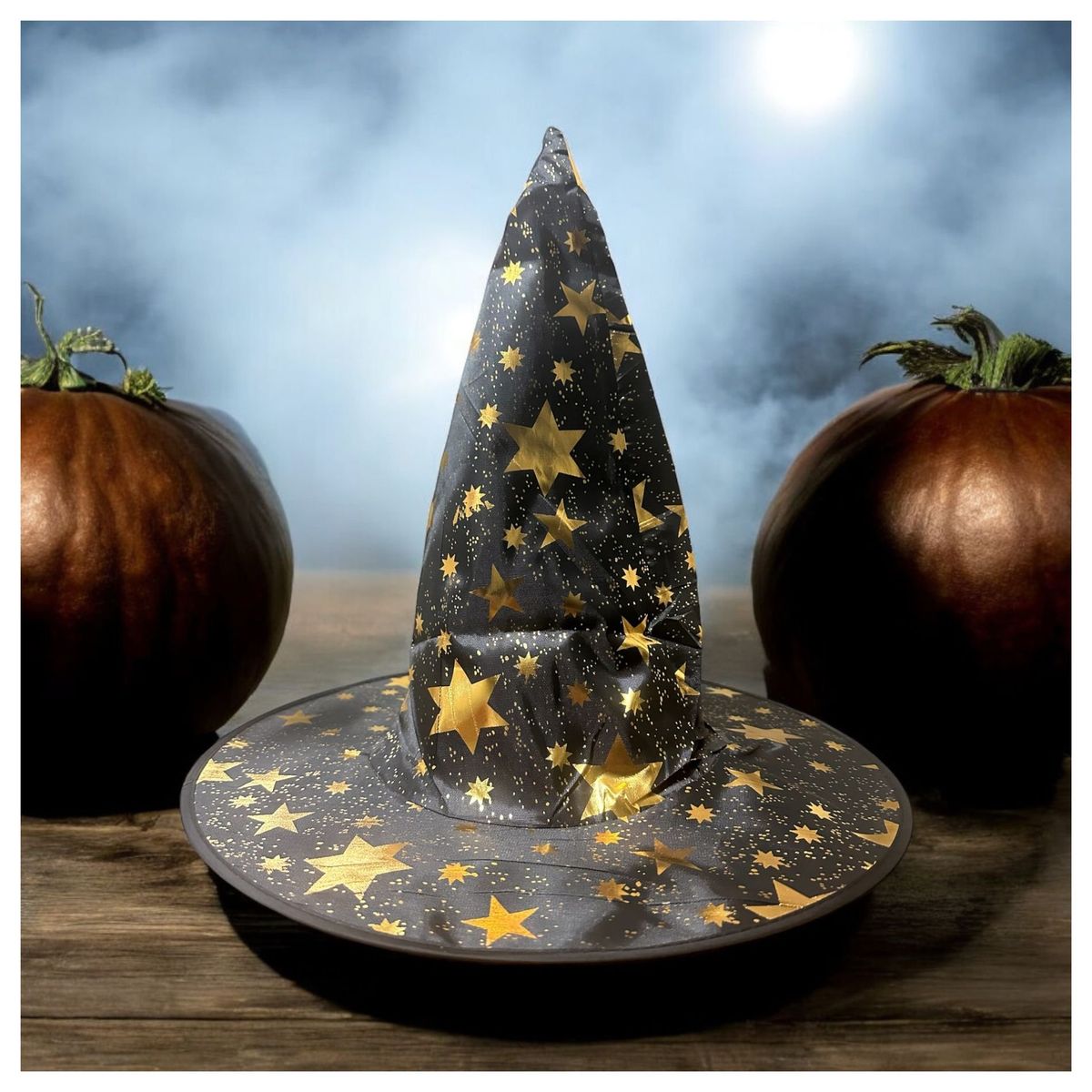 GENERICO - Sombrero De Bruja Halloween Niñas y Adultas Negro