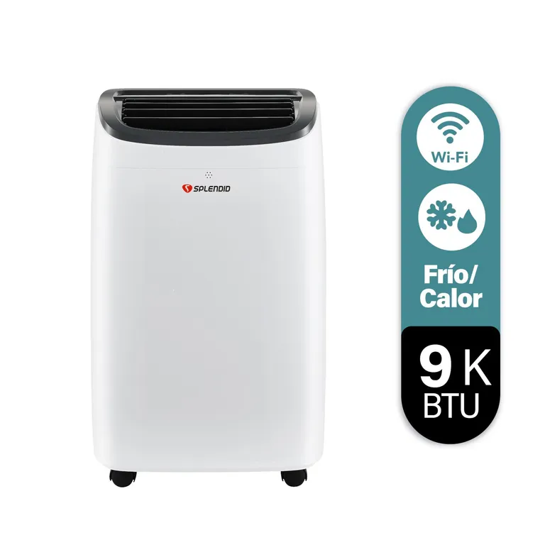 SPLENDID Aire acondicionado portátil 9000 BTU Wi Fi