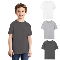 UTILISIMO - Pack 3 Poleras Camiseta Manga Corta Algodón Niño Colores Surtidos