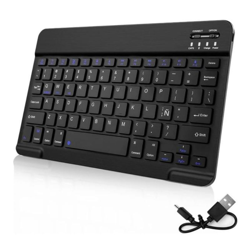 GENERICO - Teclado Bluetooth Inalambrico Español Para iPadtabletphone