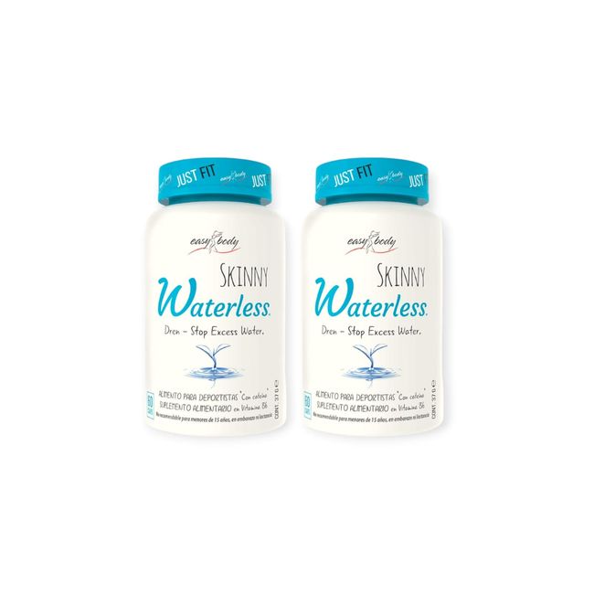 EASYBODY - PACK 2 DIURETICO SKINNY WATERLESS 60 CPS C/U - EASY BODY