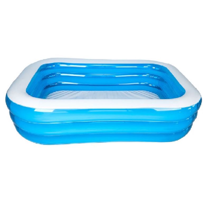 ANGELES DEL HOGAR - Piscina Inflable Niños Verano Agua Familia    200x120x50cm
