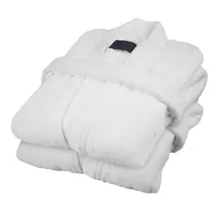 BELLAVISTA OVEJA TOME - Bata de Baño Premium Talla L Blanco - Blanco