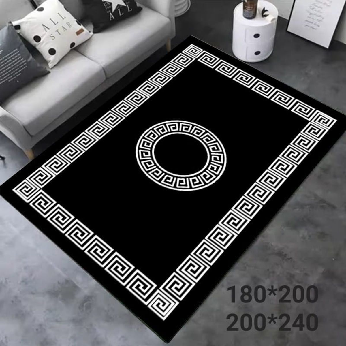 ANGELES DEL HOGAR - Alfombras Diseños 3D Decorativas 200cm x 240cm