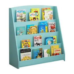 IMPORTCLICK - Estante Librero Niños Madera Azul