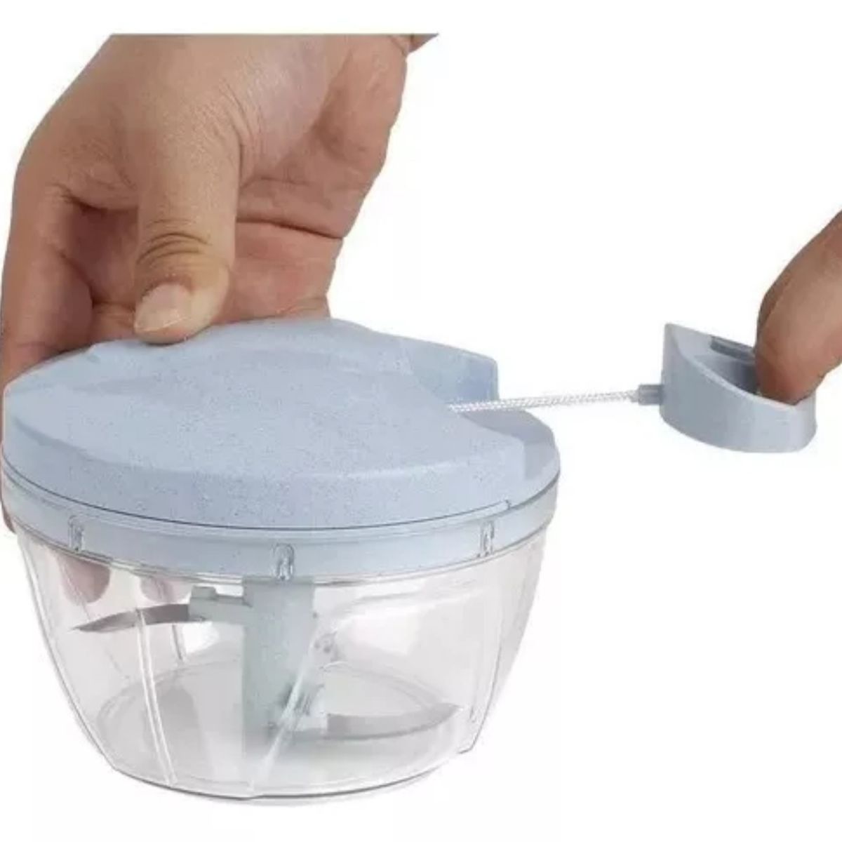 GENERICO - Trituradora de vinagreta de ajo y cebolla con cuerda manual