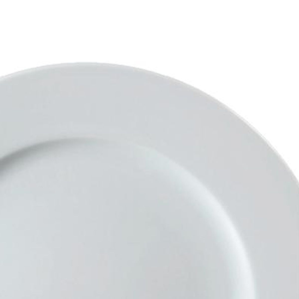COSTA VERDE - Plato Porcelana Blanca Océano 27cm Set 6 pcs