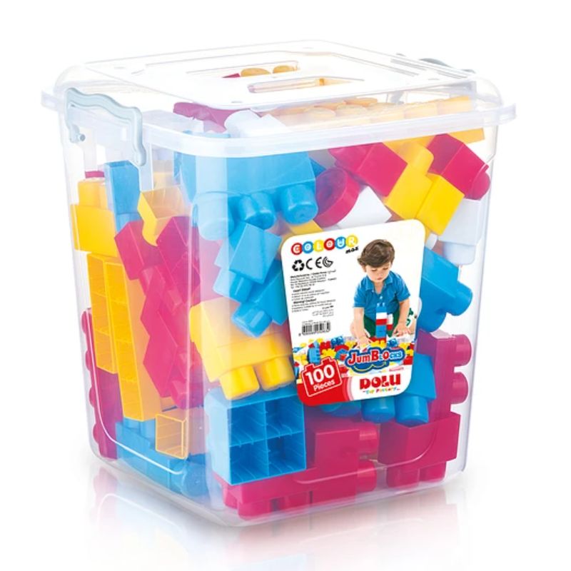 KIDSCOOL - BLOCKS ENCAJE JUMBO 100 PCS