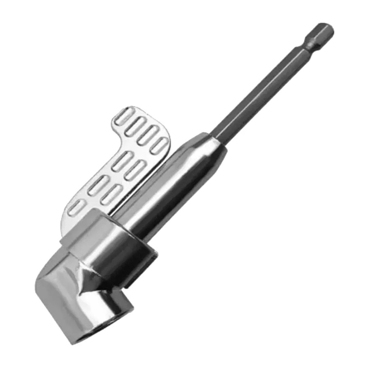 GENERICO - Taladro destornillador de ángulo largo con adaptador de 90 grados