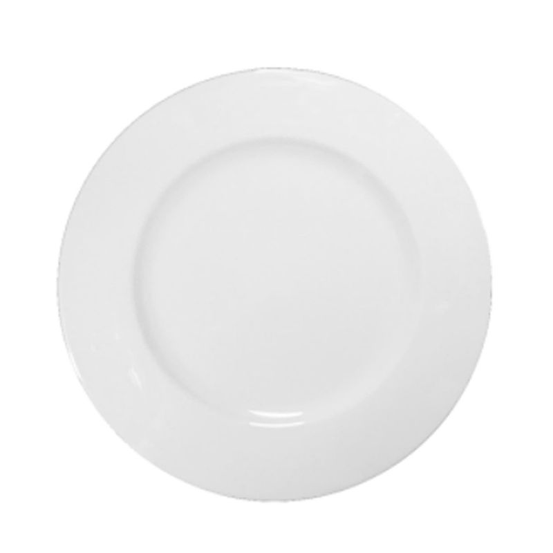 COSTA VERDE - Plato Porcelana Blanca Océano 34 cm Set 6 pcs