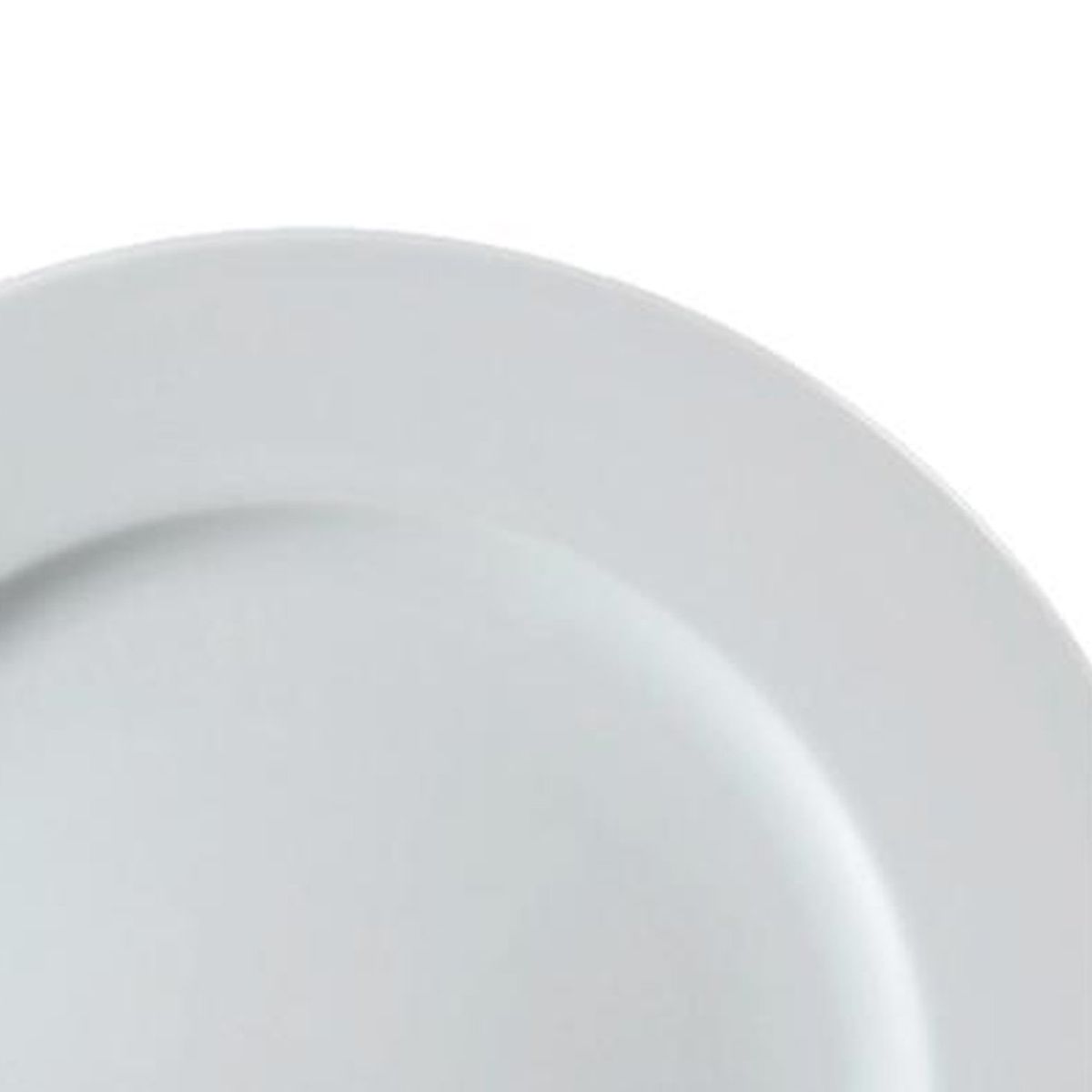 COSTA VERDE - Plato Porcelana Blanca Océano 34 cm Set 6 pcs
