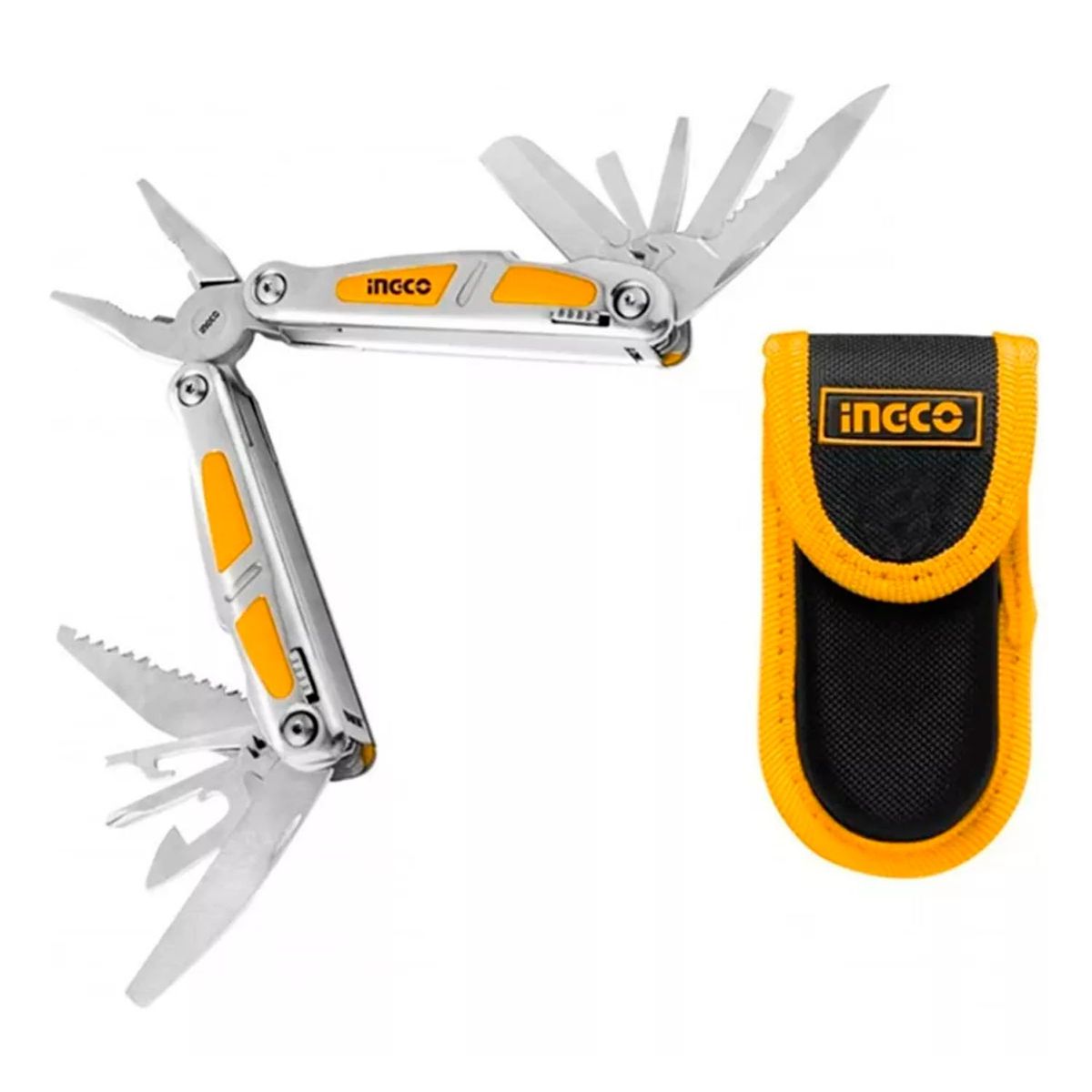 INGCO - Alicate Camping Cortaplumas Multiuso Navaja 15 En 1 Ingco
