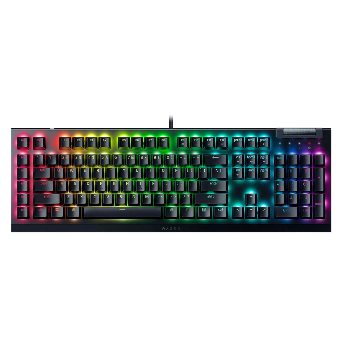RAZER - Teclado Gamer Razer Blackwidow V4 X Yellow Switch Español