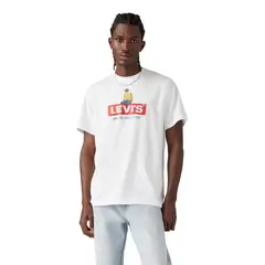 LEVIS - Polera Hombre Ss Relaxed Fit Tee Blanco