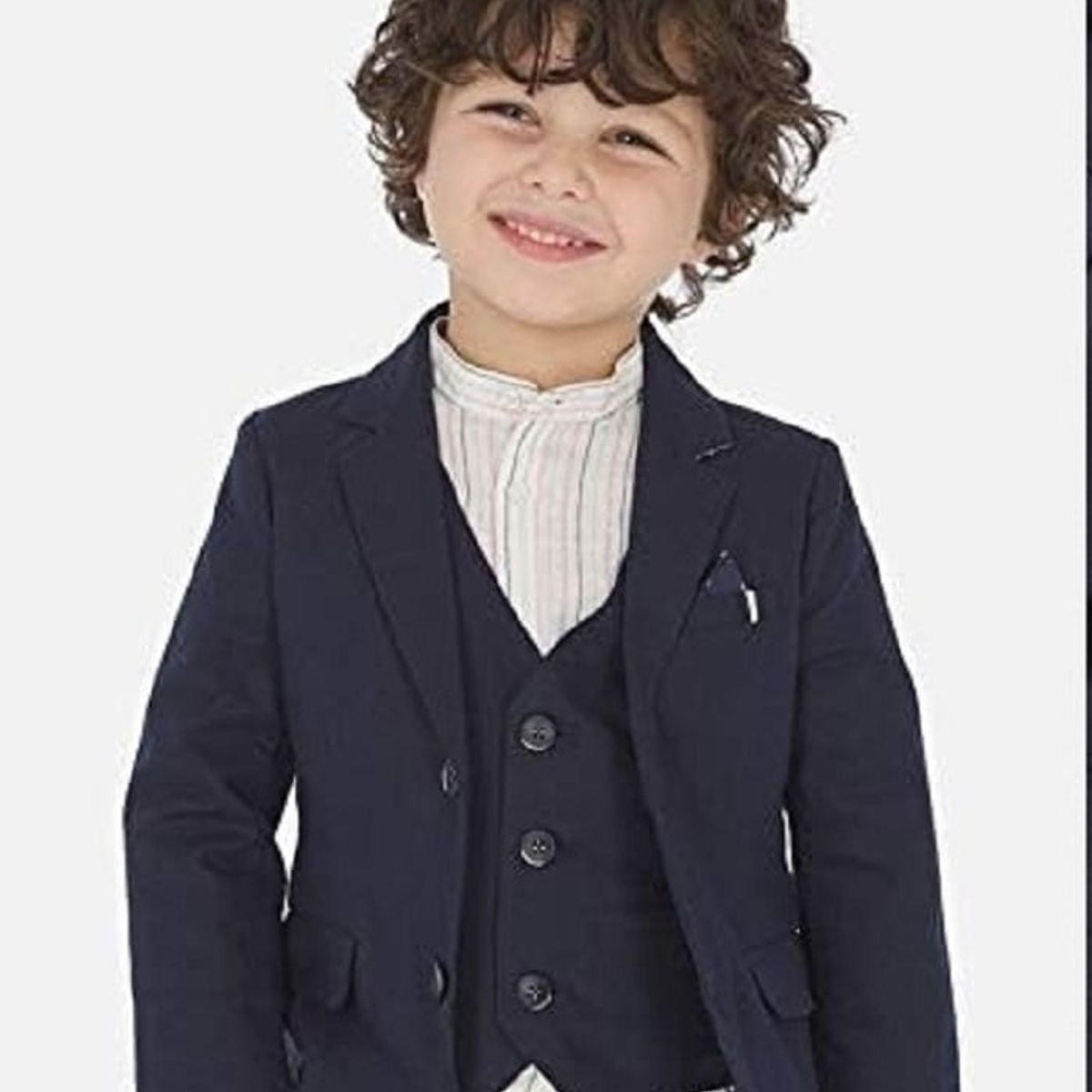 MAYORAL - Chaqueta Americana  Elegante de lino para niño