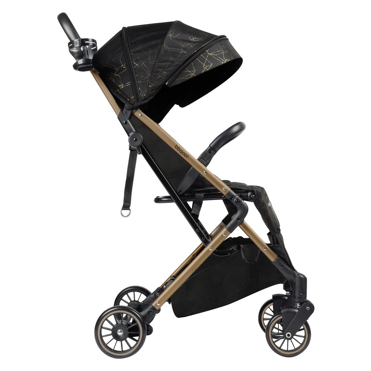 BBQOOL - Coche Maleta Compacto Mini-Ride Black