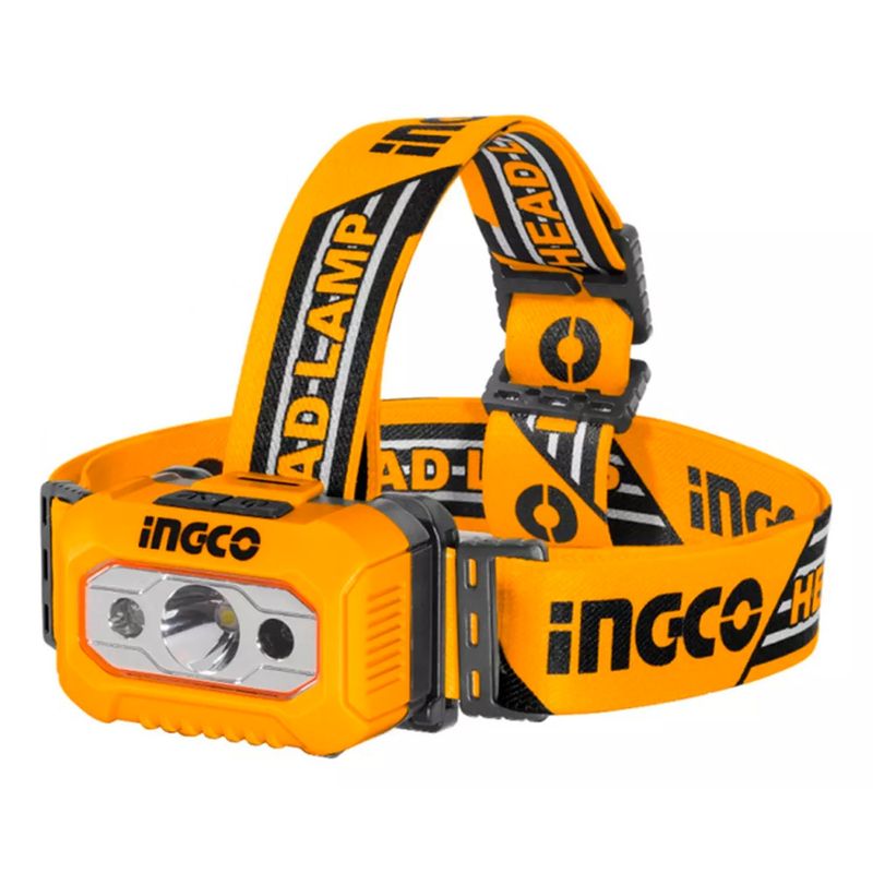 INGCO - Linterna Foco Led Frontal Cabeza 200 Lumens Ingco