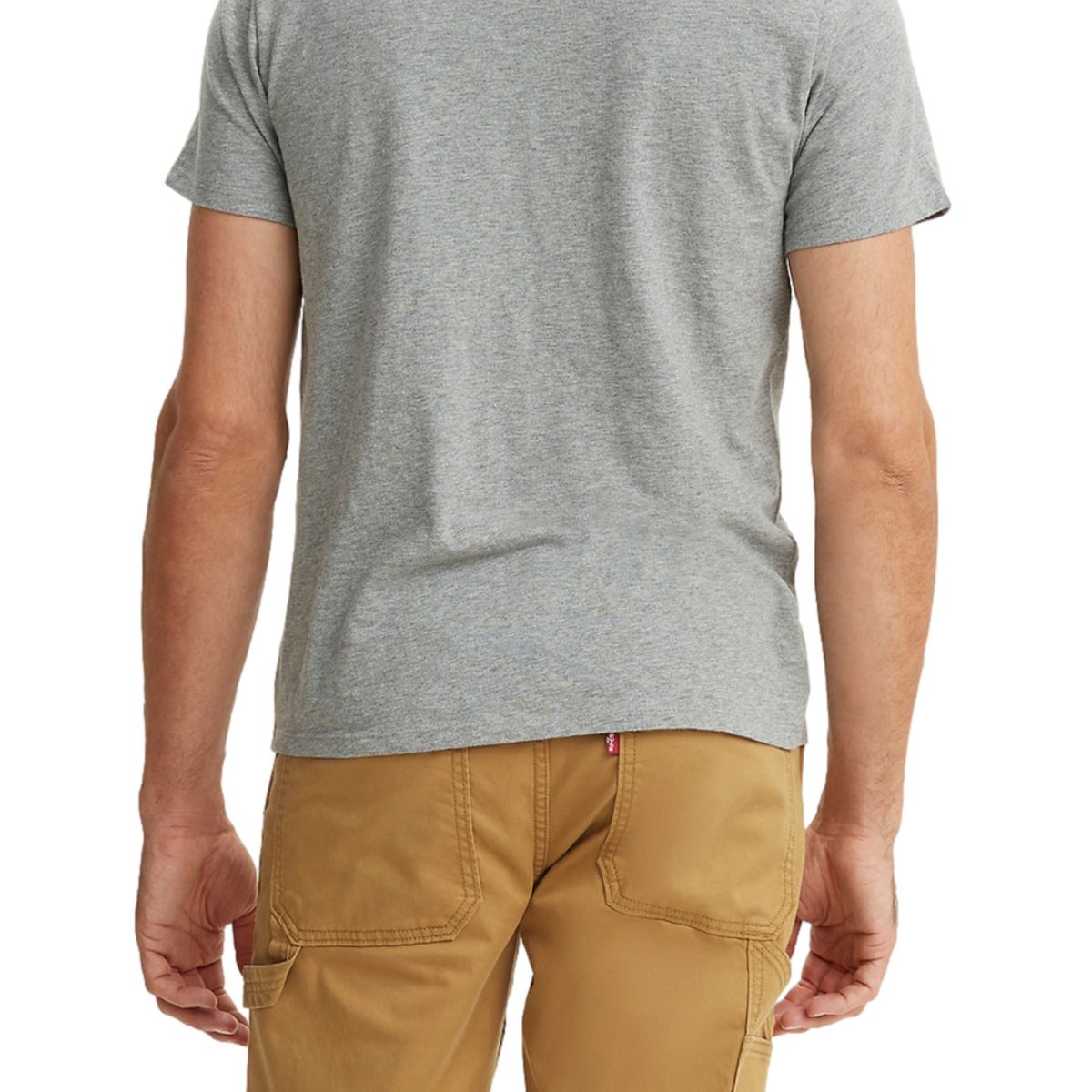 LEVIS - Polera Hombre Classic Pocket Tee Gris Levis