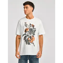 CAT - Polera Manga Corta Hombre Heritage HW Grph2 Celeste